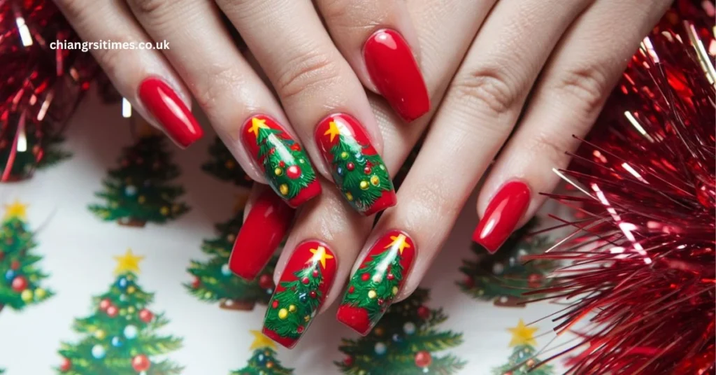 acrylic:um66km109vq= christmas nails